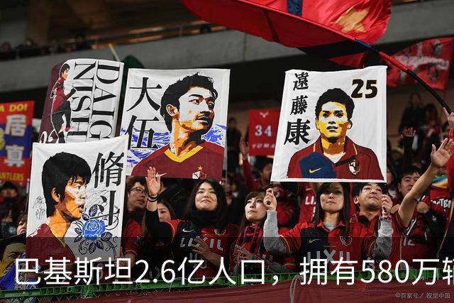 巴基斯坦2.6亿人口，拥有580万辆汽车，甘肃2443万人是多少？